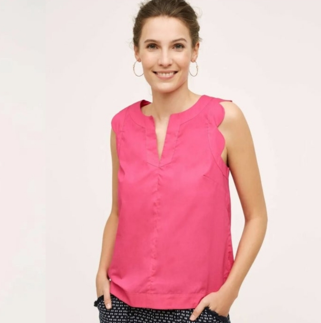 Anthropologie Maeve Sleeveless Blouse